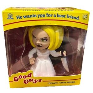 4.5" TIFFANY + KNIFE Child's Play Figure CultureFly Good Guys Doll - New